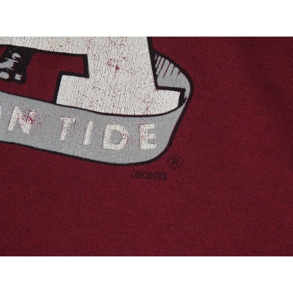 Vintage 90s University of Alabama Crewneck Sweatshirt Large Spellout Size XXL - Picture 3 of 10